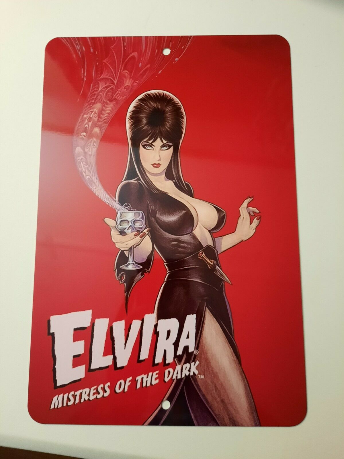 Elvira Mistress of the Dark 8x12 Metal Wall Sign Horror Movie Poster