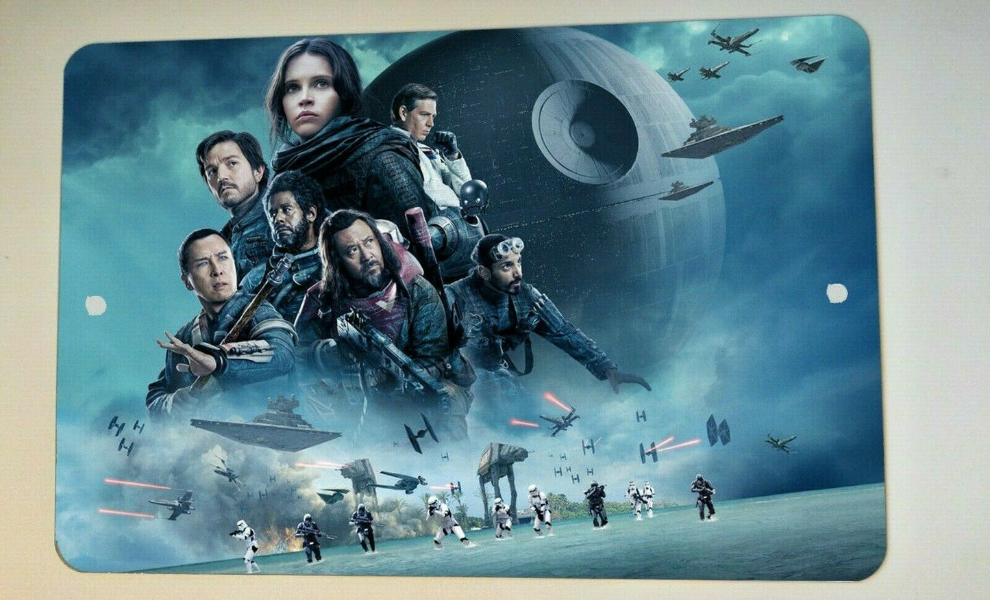 Star Wars Rogue 1 Artwork 8x12 Metal Wall Sign