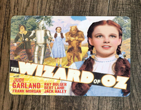 The Wizard of Oz Vintage Look 8x12 Metal Wall Sign Poster