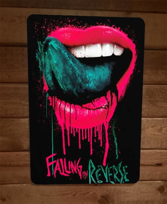 Falling in Reverse 8x12 Metal Wall Sign