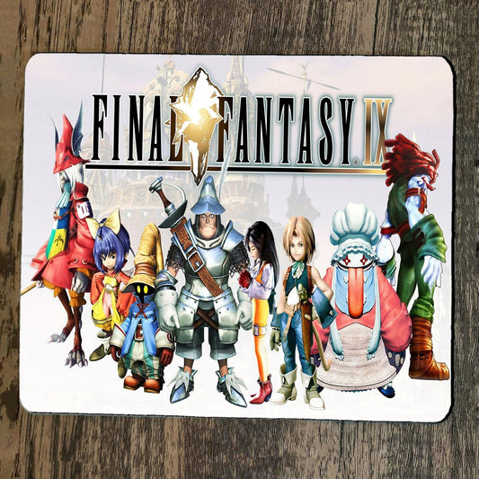 Mouse Pad FFIX Final Fantasy 9 Classic Arcade Video Game