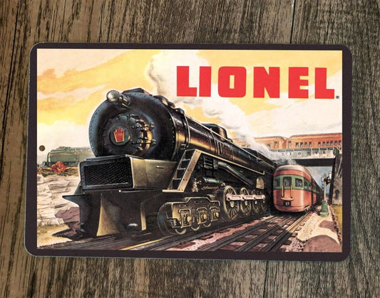 Lionel Trains Vintage Look 8x12 Metal Wall Garage Sign Poster