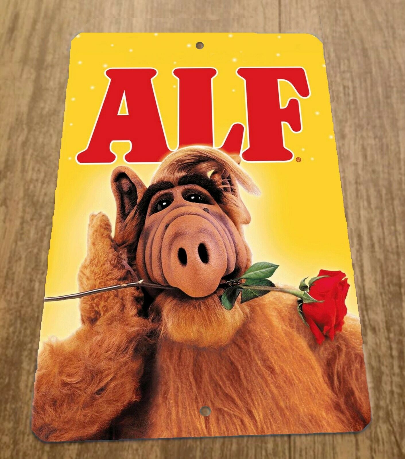 ALF Sitcom Comedy TV Show Alien Life From 8x12 Metal Wall Sign
