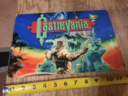 Castlevania Video Game 8x12 Metal Wall Sign Retro 80s Arcade