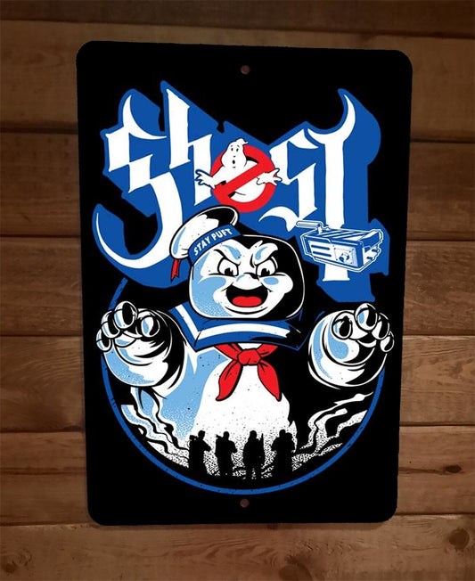 Stay Puft Ghostbusters Parody 8x12 Metal Wall Sign Poster