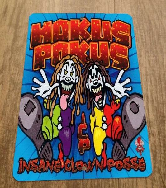 ICP Hokus Pokus Insane Clown Posse Artwork 8x12 Metal Wall Sign Music