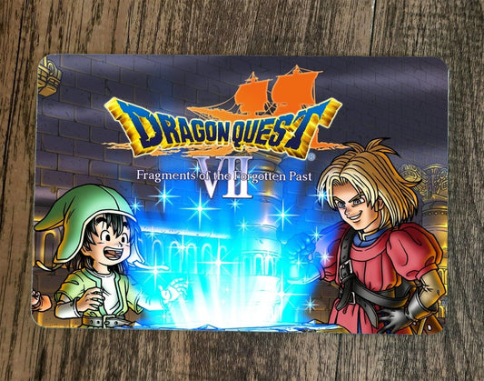 Dragon Quest 7 VII 8x12 Metal Wall Sign Video Game Poster