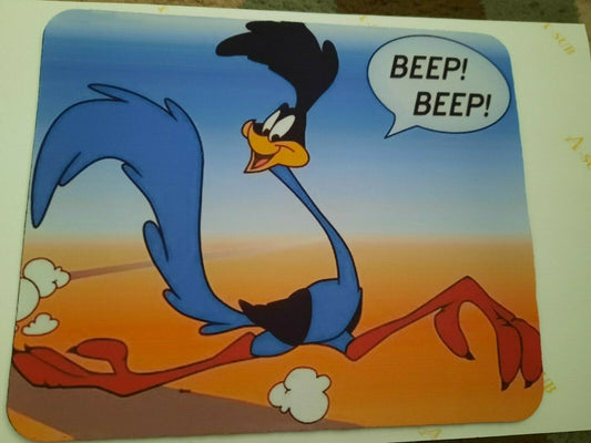 Road Runner Mouse Pad Looney Tunes Classic Cartoon TV Show