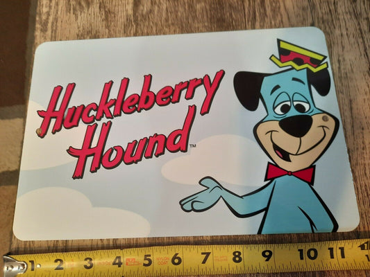 Huckleberry Hound 8x12 Metal Wall Sign Classic Cartoon Hanna Barbera