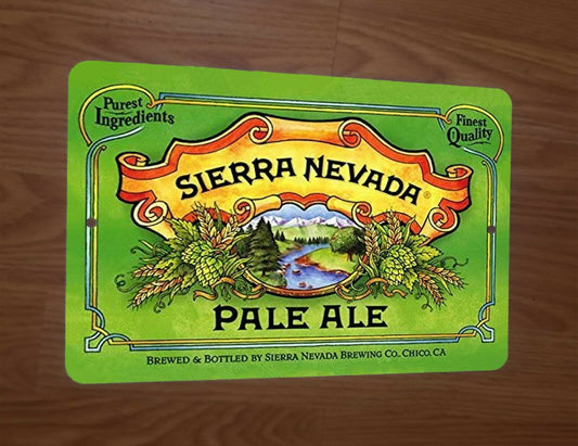 Sierra Nevada Pale Ale Beer 8x12 Metal Wall Alcohol Bar Sign