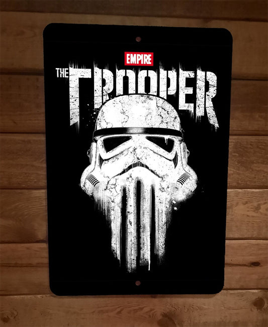 The Trooper Empire Punisher Parody 8x12 Metal Wall Sign Star Wars