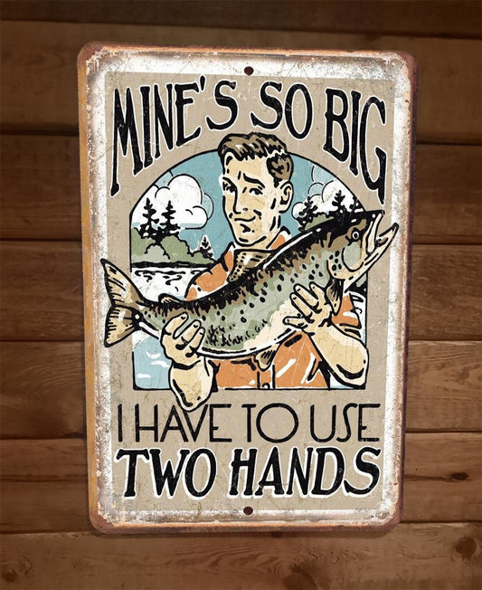 8x12 Fishing Signs – Sign Junky