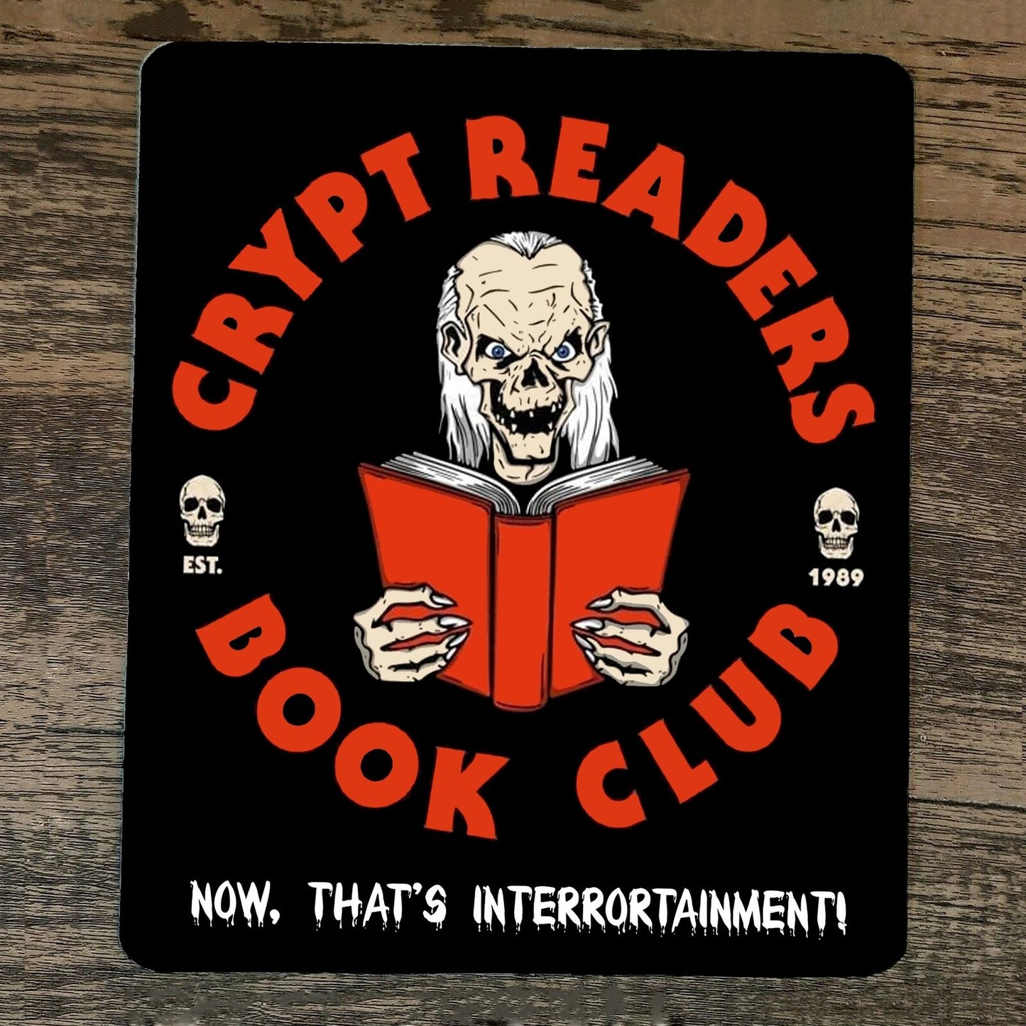Mouse Pad Crypt Readers Book Club