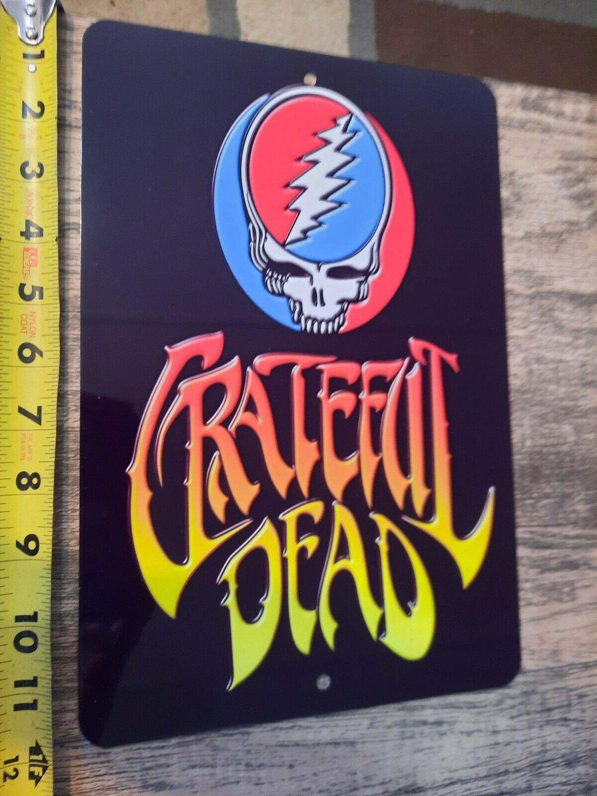 Grateful Dead 8x12 Metal Wall Sign #1 Music