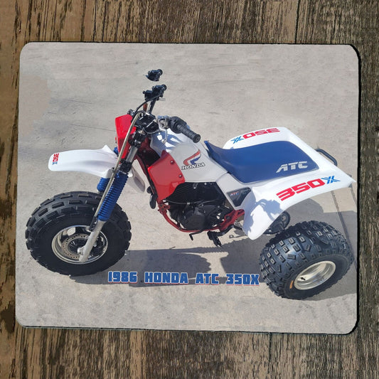 Mouse Pad 1986 Honda ATC 350X ATV 3 Wheeler Bike