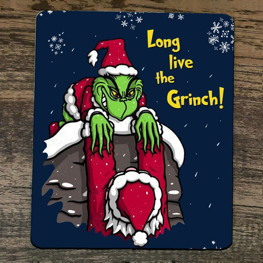 Mouse Pad Long Live the Grinch Saved Xmas Christmas