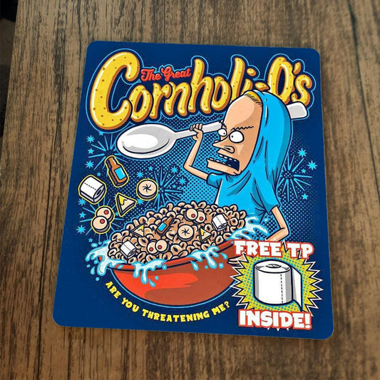 Cornholios Cereal Beavis Butthead Mouse Pad
