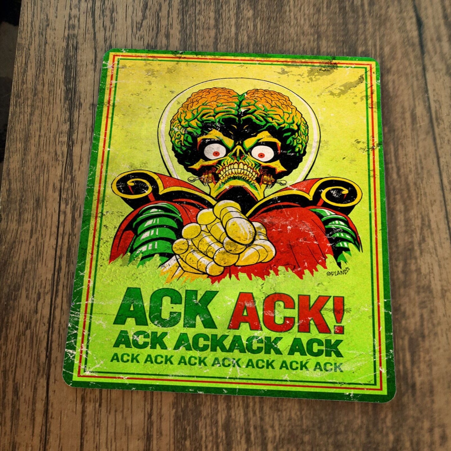 Mars Attacks Mouse Pad