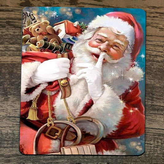 Mouse Pad Santa Clause Saint Nick #3 Xmas Christmas