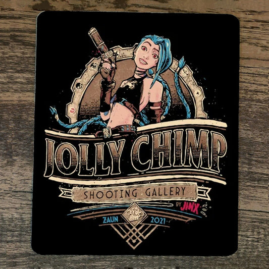 Mouse Pad Jolly Chimp Shooting Gallery