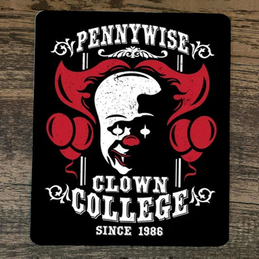 Mouse Pad Pennywise Clown College Since 1986 IT