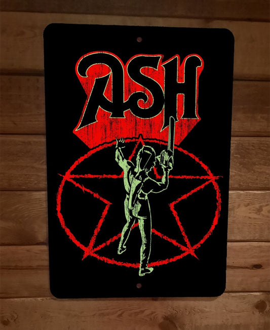 Ash 2112 Rush Evil Dead 8x12 Metal Wall Sign