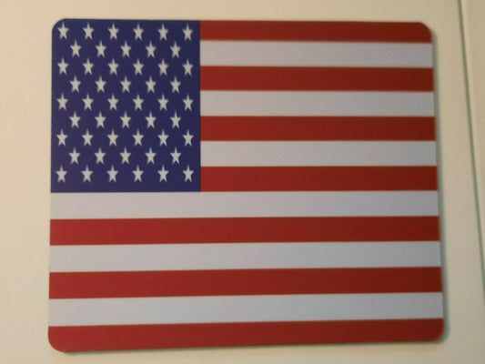 USA American Flag Mouse Pad Military Patriot