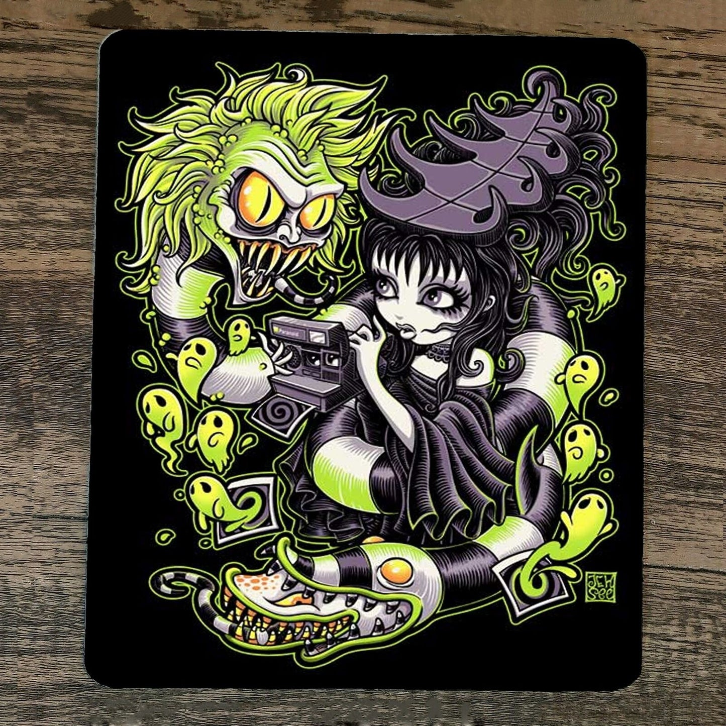 Mouse Pad Beetlejuice Snake