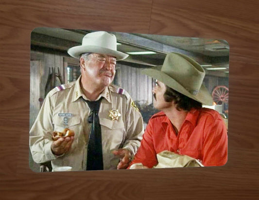 Diablo Sandwich Dr Pepper Smokey and the Bandit Buford T Justice 8x12 Metal Action Movie Poster Sign