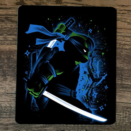 Mouse Pad Blue Ninja Turtle Leonardo TMNT