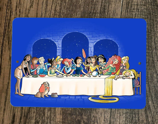 The Last Princess Dinner 8x12 Metal Wall Sign Poster