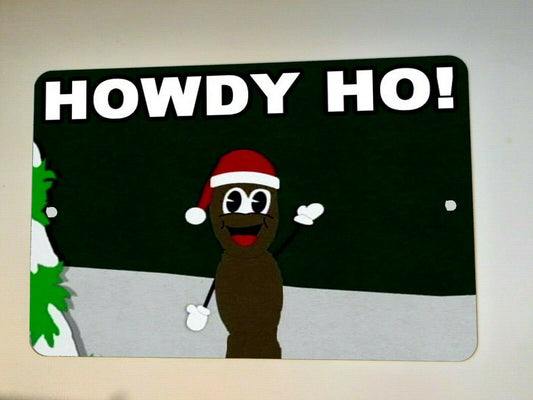 South Park Mr Hankey Howdy Ho 8x12 Metal Wall Sign