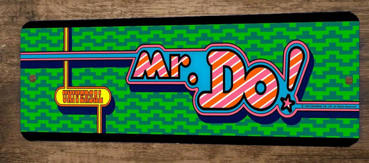 Mr Do Arcade 4x12 Metal Wall Video Game Sign