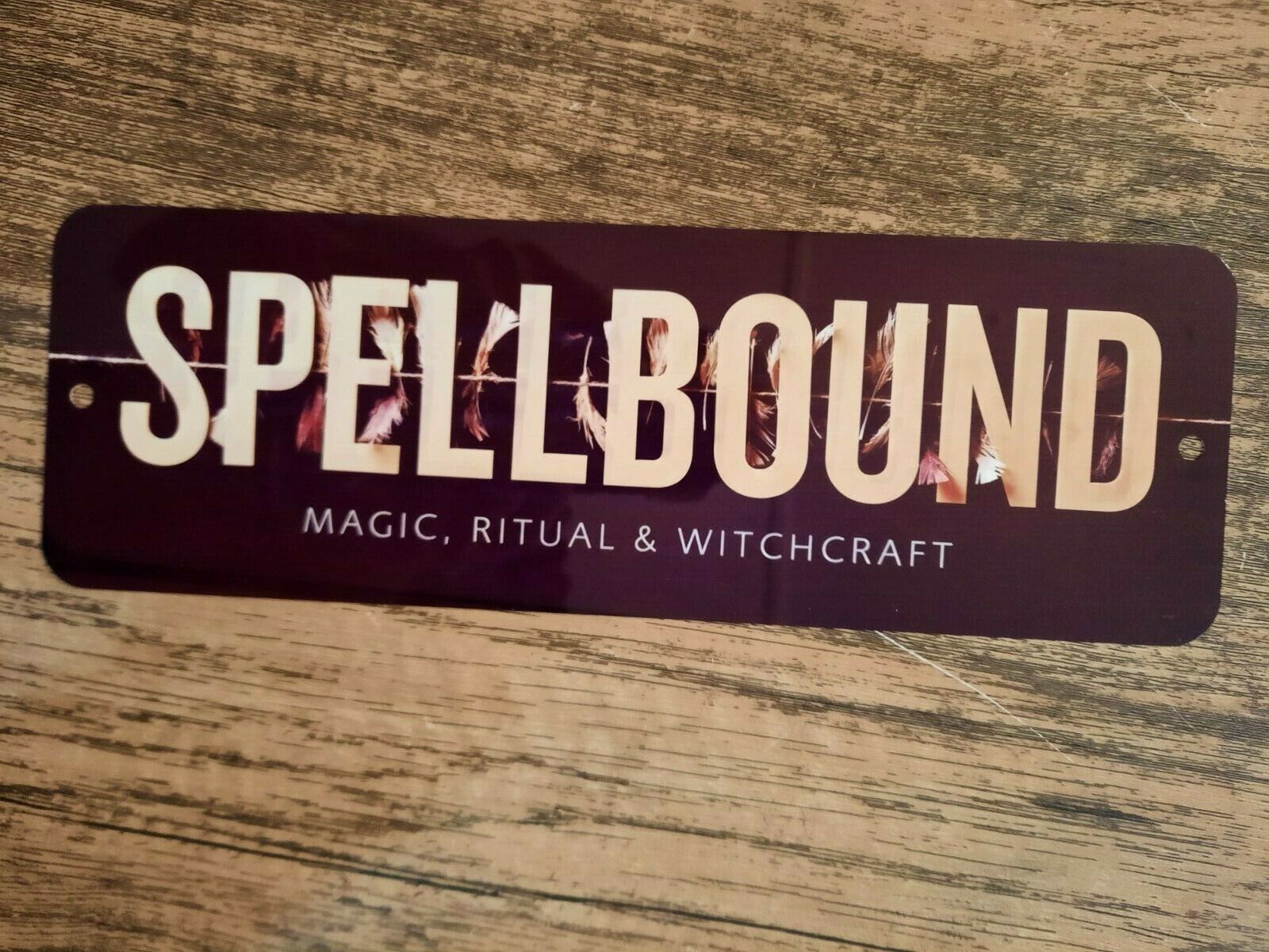 Spellbound Marquee Banner 4x12 Metal Misc Movie Wall Sign Girl Power ...