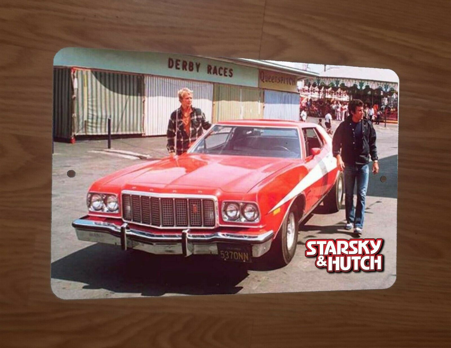 Starsky and Hutch 8x12 Metal Wall Sign
