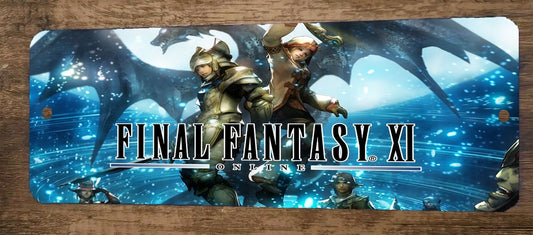FFXI Final Fantasy 11 Online Video Game 4x12 Metal Wall Marquee Banner Sign