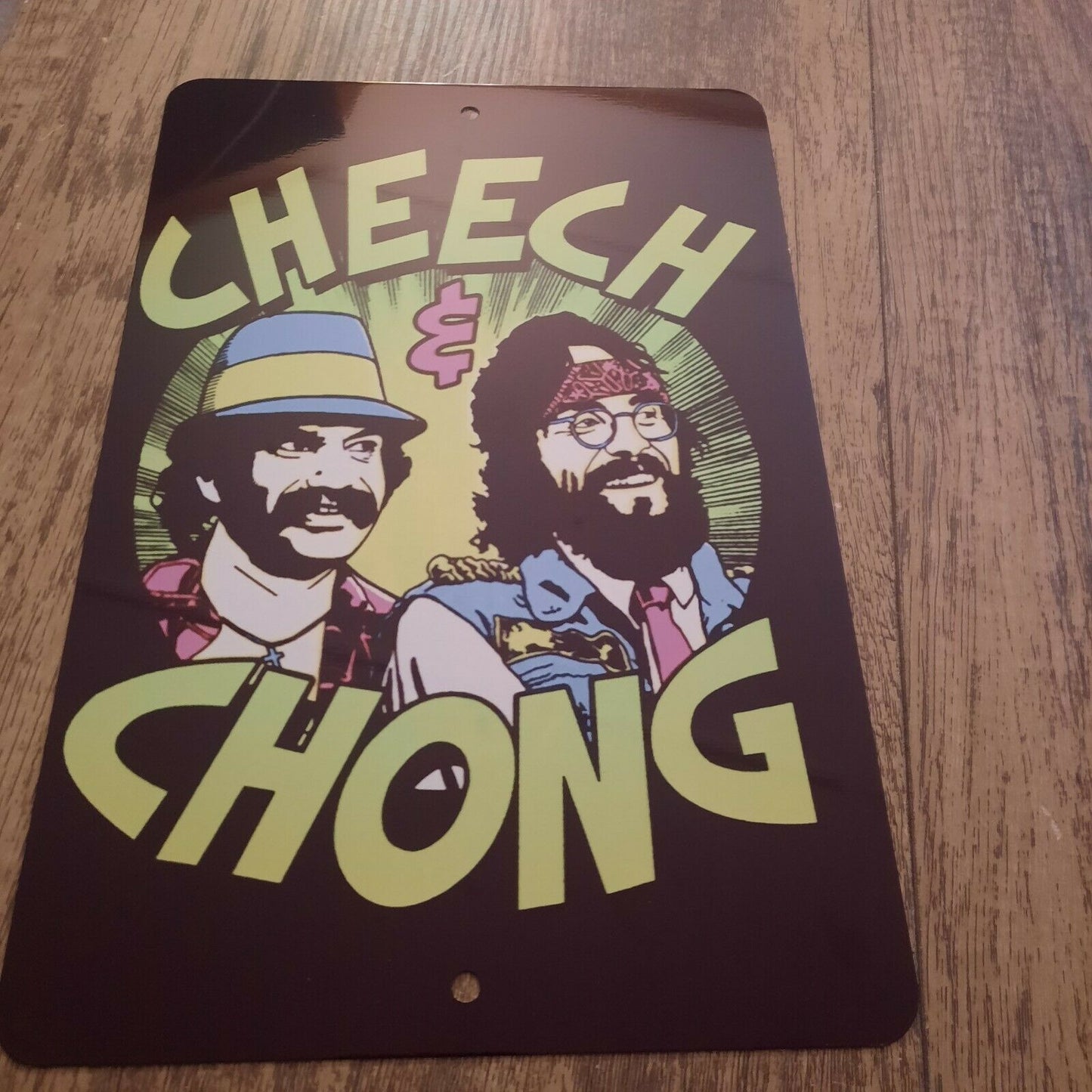 Cheech and Chong 420 Weed Mary Jane Poster Style 8x12 Metal Wall Sign Comedy Movie Poster