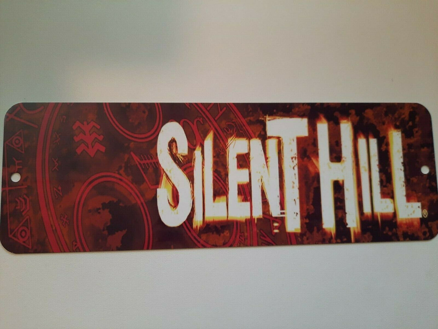 Silent Hill 4x12 Metal Wall Sign Video Game Arcade Movie