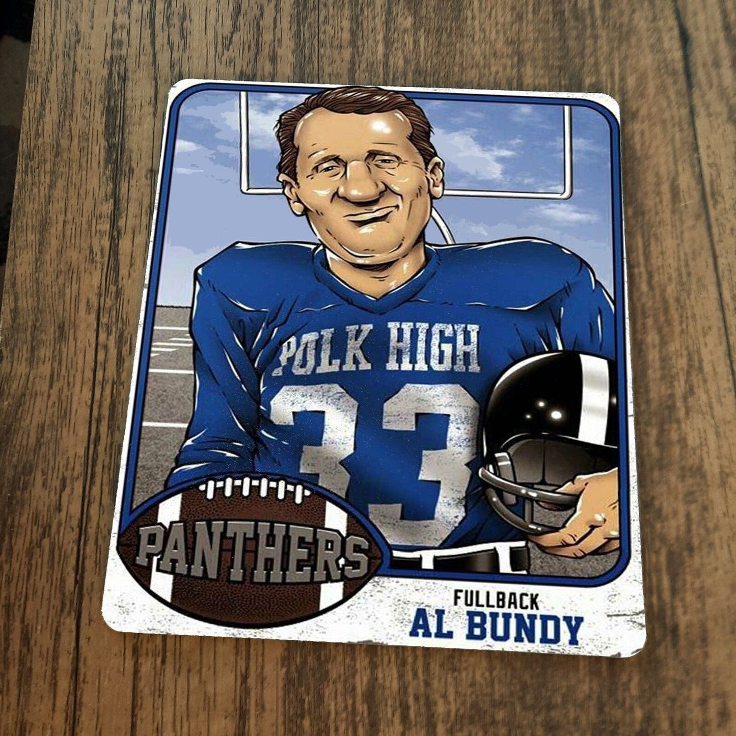 Al Bundy Polk Panthers Football Fullback Mouse Pad – Sign Junky