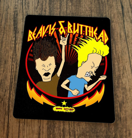 Beavis and Butthead Headbanging Heavy Metal Mouse Pad