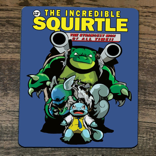 Mouse Pad The Incredible Squirtle Pokemon