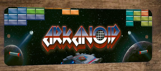 Arkanoid 4x12 Metal Wall Video Game Classic Arcade Poster