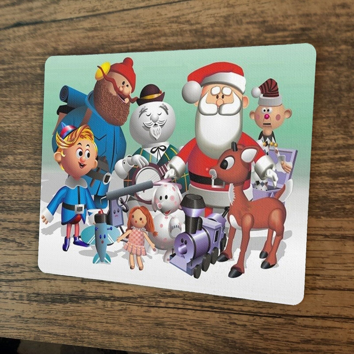 Rudolph Red Nosed Reindeer Mouse Pad