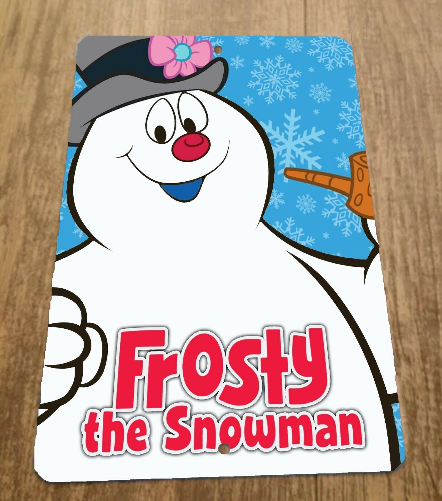Frosty The Snowman 8x12 Metal Wall Sign Classic Carton Movie Poster
