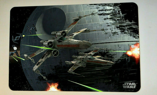 Star Wars X Wing Fighters Artwork 8x12 Metal Wall Sign Deathstar