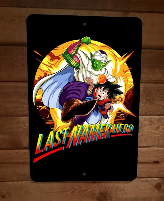 The Last Namek Hero of Dragonball 8x12 Metal Wall Sign Poster Z