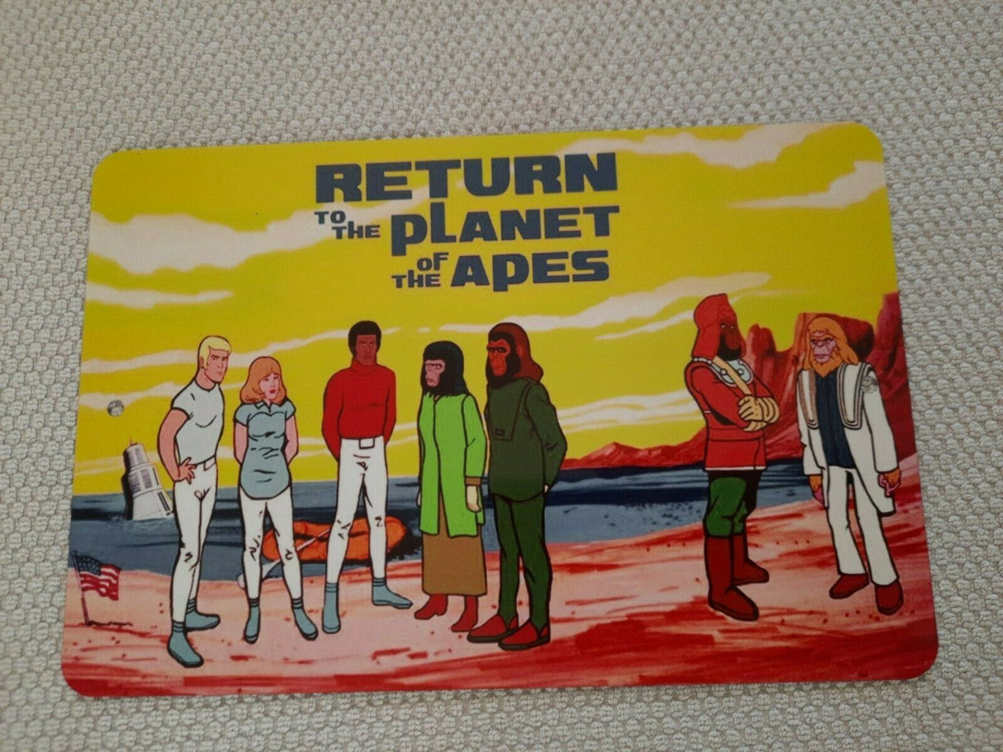 Return to the Planet of the Apes Artwork 8x12 Metal Wall Sign Sci-Fi Movie Poster