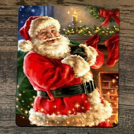 Mouse Pad Santa Clause Saint Nick #1 Xmas Christmas
