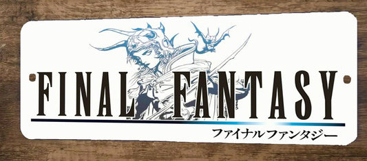 FF Final Fantasy Video Game 4x12 Metal Wall Marquee Banner Sign Poster