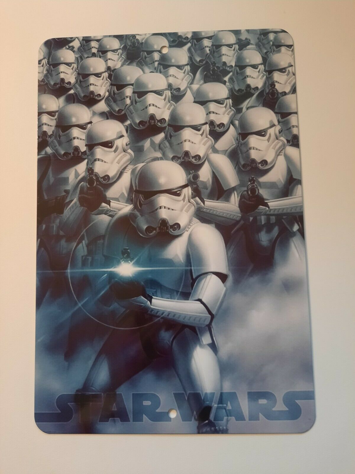 Star Wars Storm Troopers Artwork 8x12 Metal Wall Sign